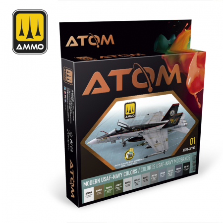 ATOM Paints - ATOM 20700 - Modern USAF-NAVY Colors Set