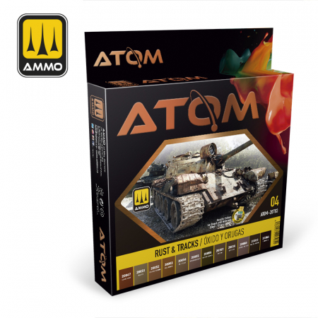 ATOM Paints - ATOM-20703 - ATOM Rust & Tracks Set