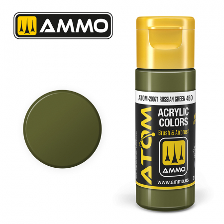ATOM Paints - ATOM COLOR 20071 - Russian Green 4BO