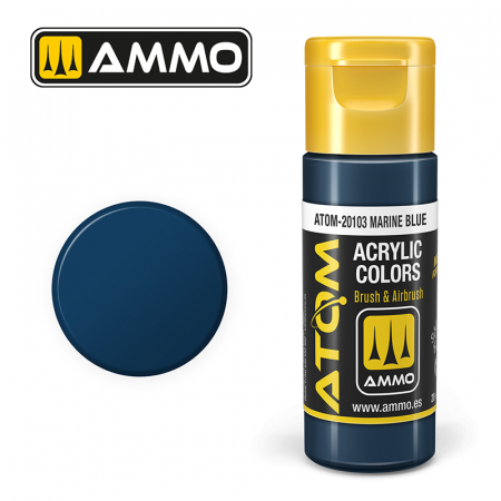 ATOM Paints - ATOM COLOR 20103 - Marine Blue