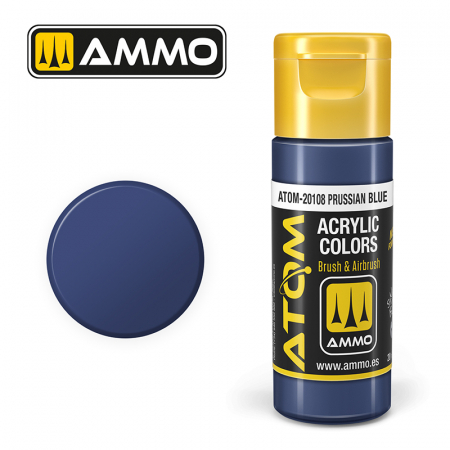 ATOM Paints - ATOM COLOR 20108 - Prussian Blue