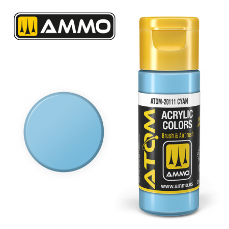 ATOM Paints - ATOM COLOR 20111 - Cyan