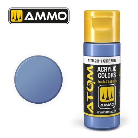 ATOM Paints - ATOM COLOR 20119 - Azure Blue
