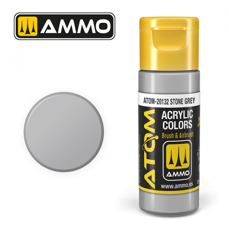 AMMO by Mig - ATOM COLOR 20132 - Stone Grey