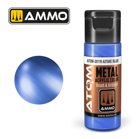ATOM Paints - ATOM METALLIC 20176 - Aotake Blue