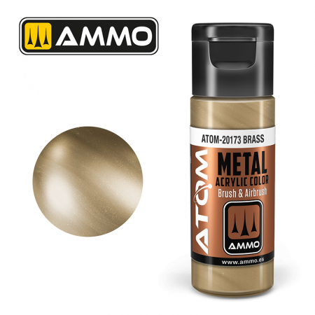AMMO by Mig - ATOM METALLIC 20173 - Brass