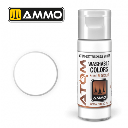 ATOM Paints - ATOM WASHABLE 20177 - White