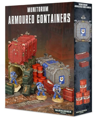 Elemente de teren - Battlezone Manufactorum : Munitorum Armoured Containers