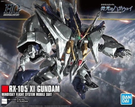 Kituri machete - Bandai - HGUC RX 105 Xi Gundam 1/144