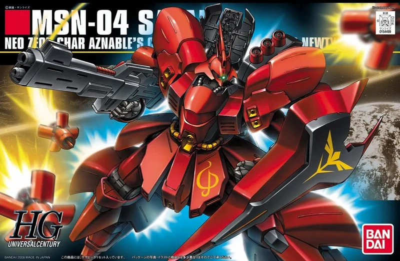 Kituri machete - Bandai - HGUC Sazabi 1/144