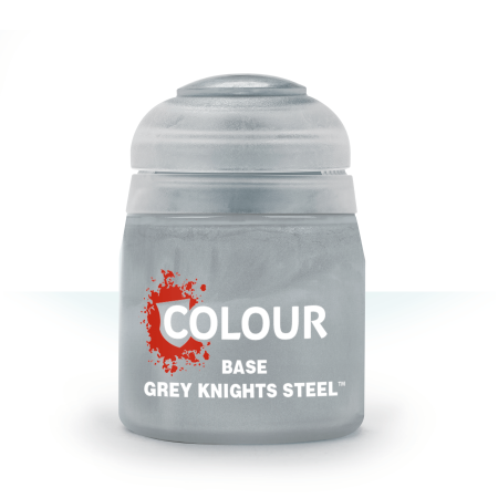 Vopsire, Weathering & Diorama - Base : Grey Knights Steel