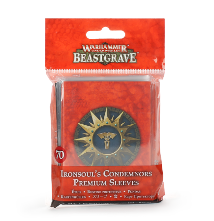Warhammer Age of Sigmar - Beastgrave : Ironsoul`S Condemnors Premium Sleeves