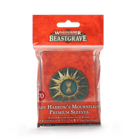 Warhammer Age of Sigmar - Beastgrave : Lady Harrow`S Mournflight Premium Sleeves