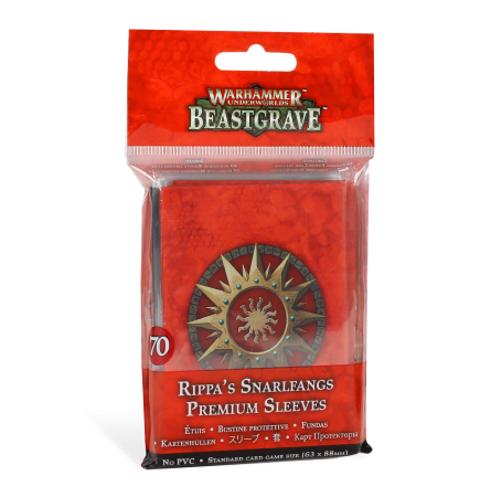 Warhammer Age of Sigmar - Beastgrave : Rippa`S Snarlfangs Premium Sleeves