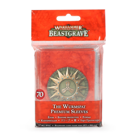 Warhammer Age of Sigmar - Beastgrave : The Wurmspat Premium Sleeves
