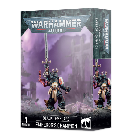 Wargames & Boardgames - Black Templars Emperor'S Champion