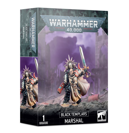 Wargames & Boardgames - Black Templars Marshal
