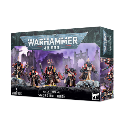 Wargames & Boardgames - Black Templars Sword Brethren