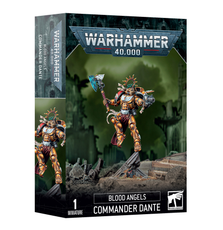 Wargames & Boardgames - Blood Angels Commander Dante