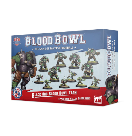 Blood Bowl - Blood Bowl: Black Orc Team