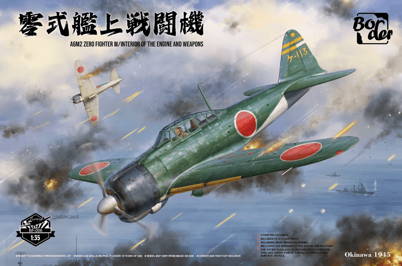 Kituri machete - Border model -1:35 Mitsubishi A6M2 Zero