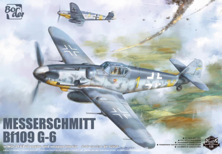 Avioane - Border Model BF-001 - 1:35 Messerschmitt BF109G-6