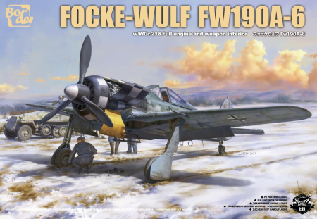 Avioane - Border Model BF-003 - 1:35 Focke-Wulf Fw 190A-6 w/Wgr. 21 & Full engine and weapons interior