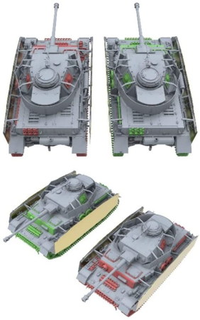 Border Model BT-005 - 1:35 Panzer IV Ausf. H Early/Mid (with crew) [3]