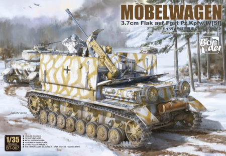 Kituri machete - Border Model BT-007 - 1:35 Mobelwagen 3.7cm Flak auf Fgst. Pz.Kpfw. IV (Sf)
