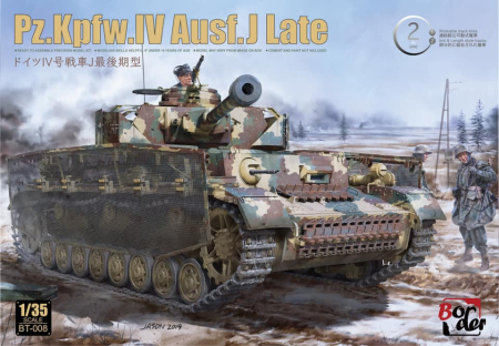 Vehicule militare terestre - Border Model BT-008 - 1:35 Panzer IV Ausf. J Late
