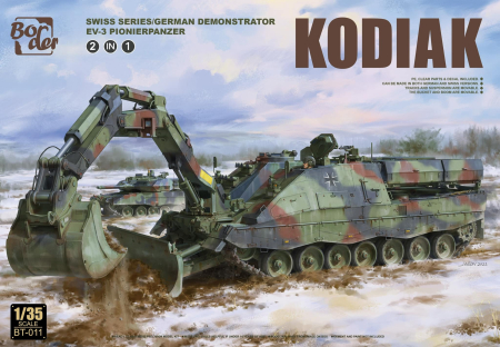 Kituri machete - Border Model BT-011 - 1:35 AEV-3 Pionierpanzer Kodiak