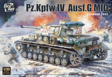 Kituri machete - Border Model BT033 - 1:35 Panzer IV Ausf.G mid (Kharkov)