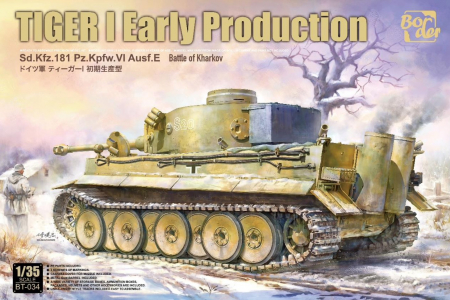 Kituri machete - Border Model BT034 - 1:35 Tiger I early production (Battle of Kharkov)