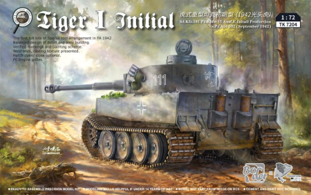 Noutati - Border Model TK7204 - 1:72 Tiger I initial s.Pz.Abt 502 Leningrad 1942