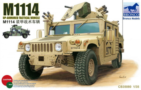 Kituri machete - Bronco Models 35080 - 1:35 M1114 Up-Armored Tactical Vehicle