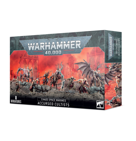 Wargames & Boardgames - Chaos Space Marines Space Marine: Accursed Cultists