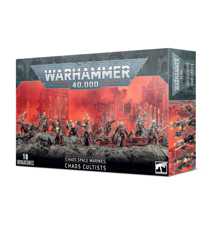 Wargames & Boardgames - Chaos Space Marines: Chaos Space Marines Cultists