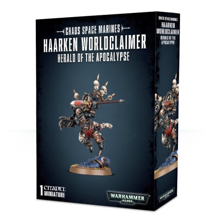 Wargames & Boardgames - Chaos Space Marines Haarken Worldclaimer