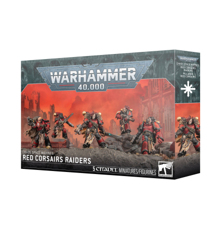 Warhammer & Wargames - Chaos Space Marines: Red Corsairs Raiders