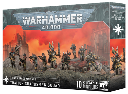 Noutati - Chaos Space Marines: Traitor Guardsmen Squad