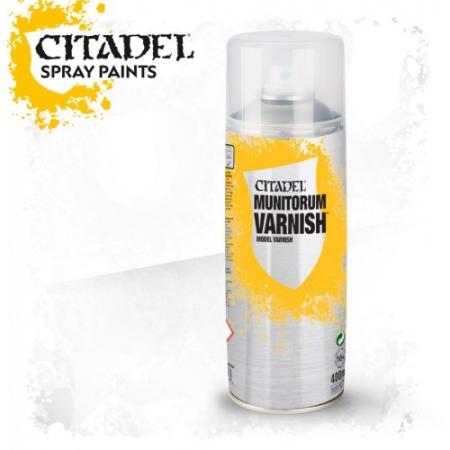 Spray - Citadel Munitorum Varnish (Matte) - 400 Ml Spray