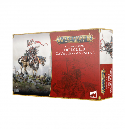 Wargames & Boardgames - Cities Of Sigmar: Freeguild Cavalier Marshal