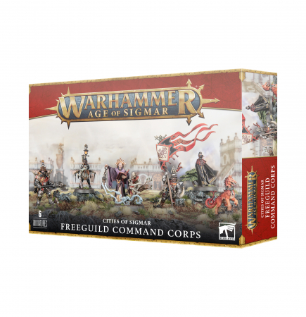Wargames & Boardgames - Cities Of Sigmar Freeguild Command Corps