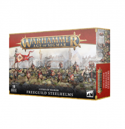 Wargames & Boardgames - Cities Of Sigmar: Freeguild Steelhelms