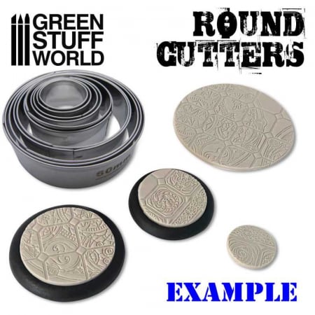 Unelte diverse - GSW - Round Cutters For Bases