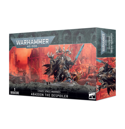 Wargames & Boardgames - Chaos Space Marines Abaddon The Despoiler