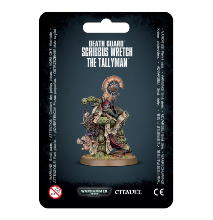 Wargames & Boardgames - Death Guard : Scribbus Wretch The Tallyman