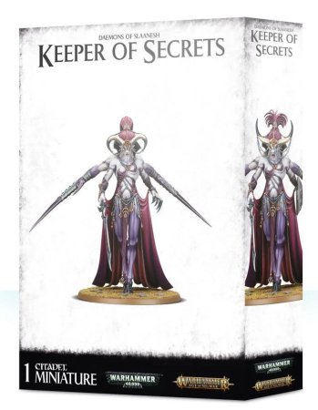 Wargames & Boardgames - Daemons Of Slaanesh Keeper Of Secrets