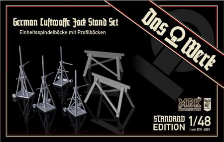 Décor - Das Werk - 1:48 Luftwaffe Jack Stand Set