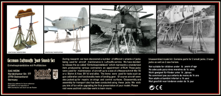 Das Werk - 1:48 Luftwaffe Jack Stand Set [1]